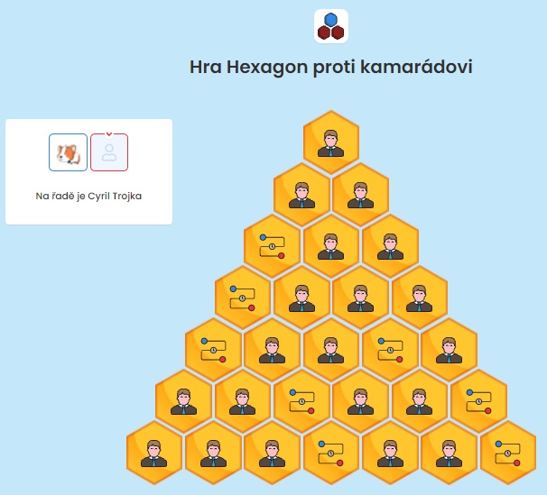Hra Hexagon proti kamarádovi Hra Hexagon proti kamarádovi