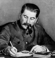 Josif Vissarionovič Stalin?